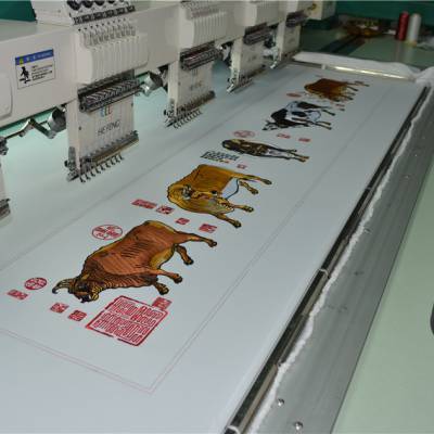 禾丰HFV-918电脑平绣绣花机 高效精准的绣花解决方案