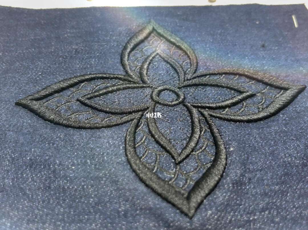 3D立体绣花工艺 兆仔电脑绣花引领时尚新维度