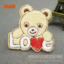 东莞专业定制 玫瑰花手工刺绣贴与电脑绣花工艺品的卓越制造